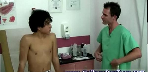  Young boy examined by female doctor gay sex video His sighing became